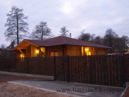 Деревянный дом из профилированного бруса